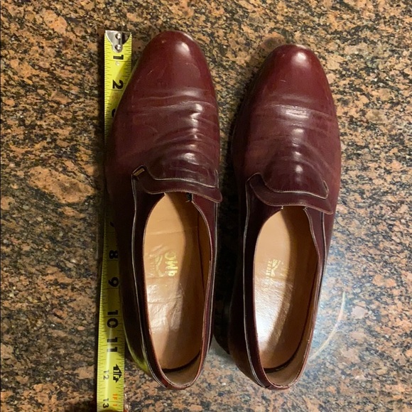 Salvatore Ferragamo Italian Leather Loafers 10 1/2 - Picture 9 of 11